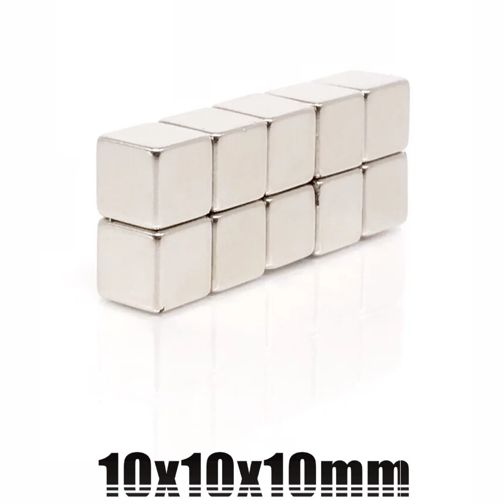 

50pcs 10x10x10 mm Strong Rare Earth Block square Neodymium Magnets 10x10x10mm strong magnet mmmx10mmx10mm 10x10x10 10*10*10
