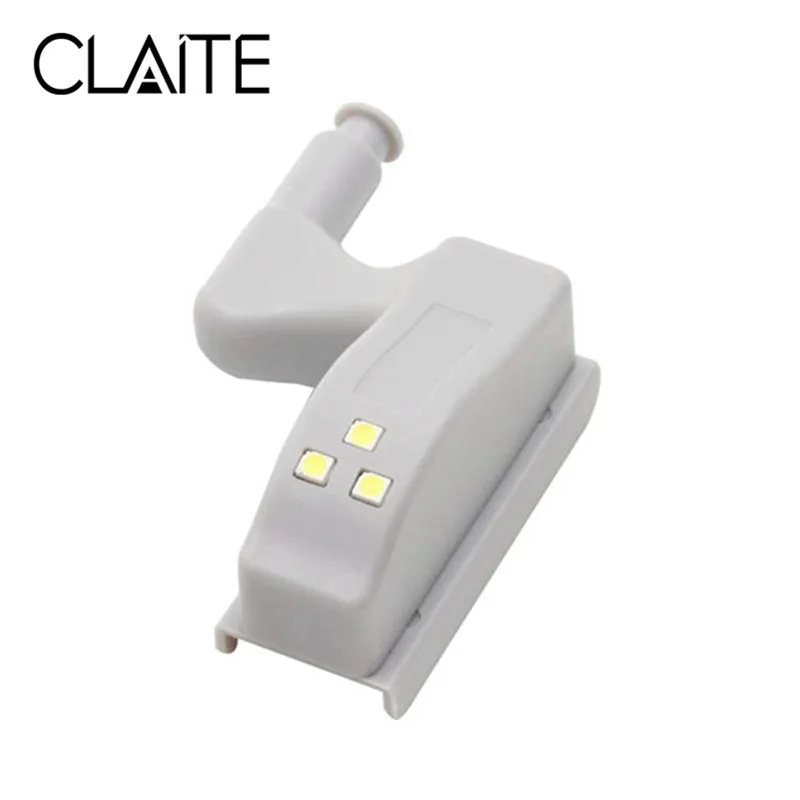 

CLAITE Motion Sensor Light LED Cabinet Hydraulic Hinge Light For Kitchen Closet Living Room Cupboard Wardrobe Universal Inner