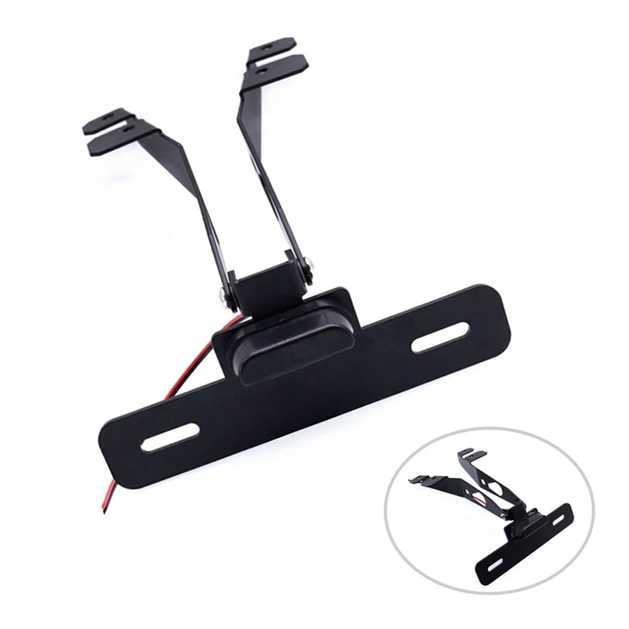 

Fender Eliminator Registration License Plate Holder Bracket For For YAMAHA TMAX 530 DX T-MAX 530 SX 2017 2018 Black