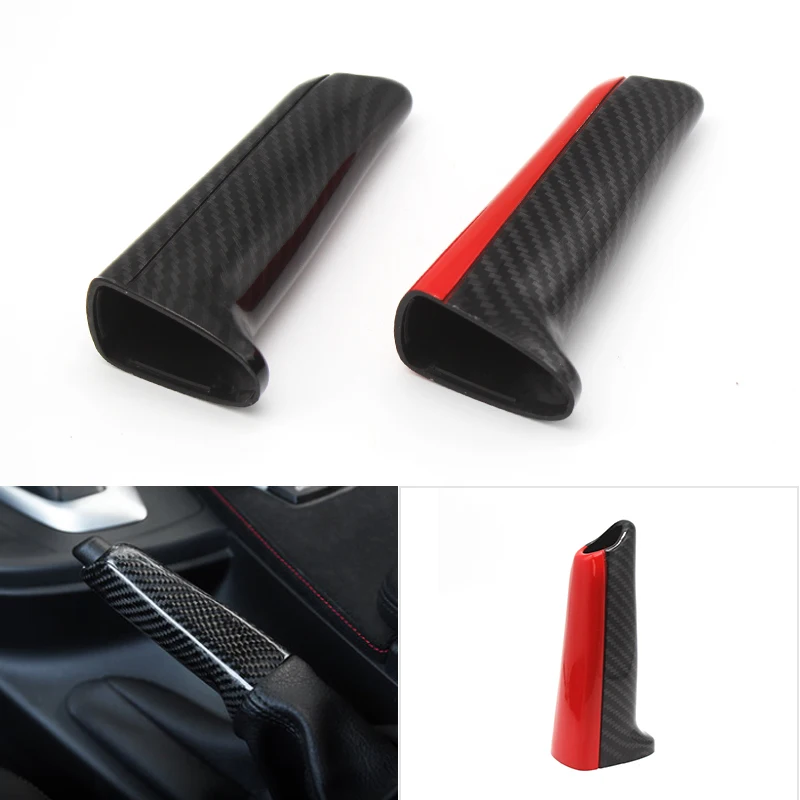 

Carbon Fiber Texture Car Interior Hand Brake Protective Cover Trim For BMW 3 Series F30 2012 2013 2014 2015 2016 2017 2018 2019