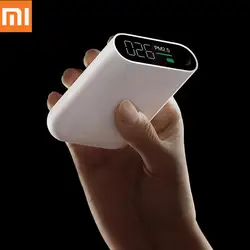 Xiaomi Mijia Smartmi Портативный PM2.5 монитор детектор воздуха Mijia тестер качества воздуха светодиодный Экран три Цвет цифровой индикатор