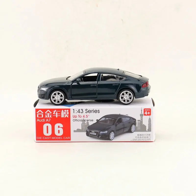 Масштаб 1:43/модель литая игрушка/Audi A7/Роскошная Гоночная машина Super