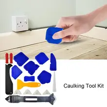 18PCS Caulking Tool Kit Caulking Tool Silicone Sealant Finishing Tool Grout Scraper for Bathroom Kitchen Sealing 8 pcs sealing tool scraper kit joint sealant silicone caulk remover sealant finishing tool sealant finisher caulking tool kit