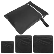 Наружная садовая мебель, водонепроницаемая мебель, чехлы для дивана, чехлы для сада, барбекю, патио-гриль, защитные черные чехлы