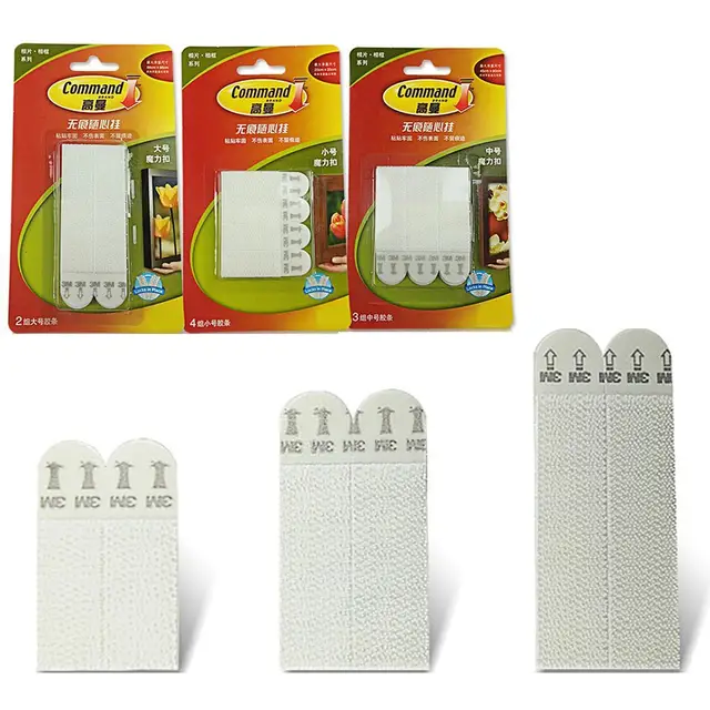 8Pcs Seamless Picture Hanging Strips Frame Hanging Adhesive Wall