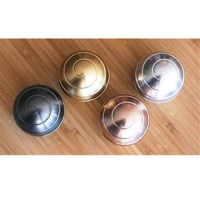 New Desktop Decompression Rotating Spherical Gyroscope Desk Toy Metal Gyro  Optical Illusion Flowing Finger Toy For Adult - AliExpress