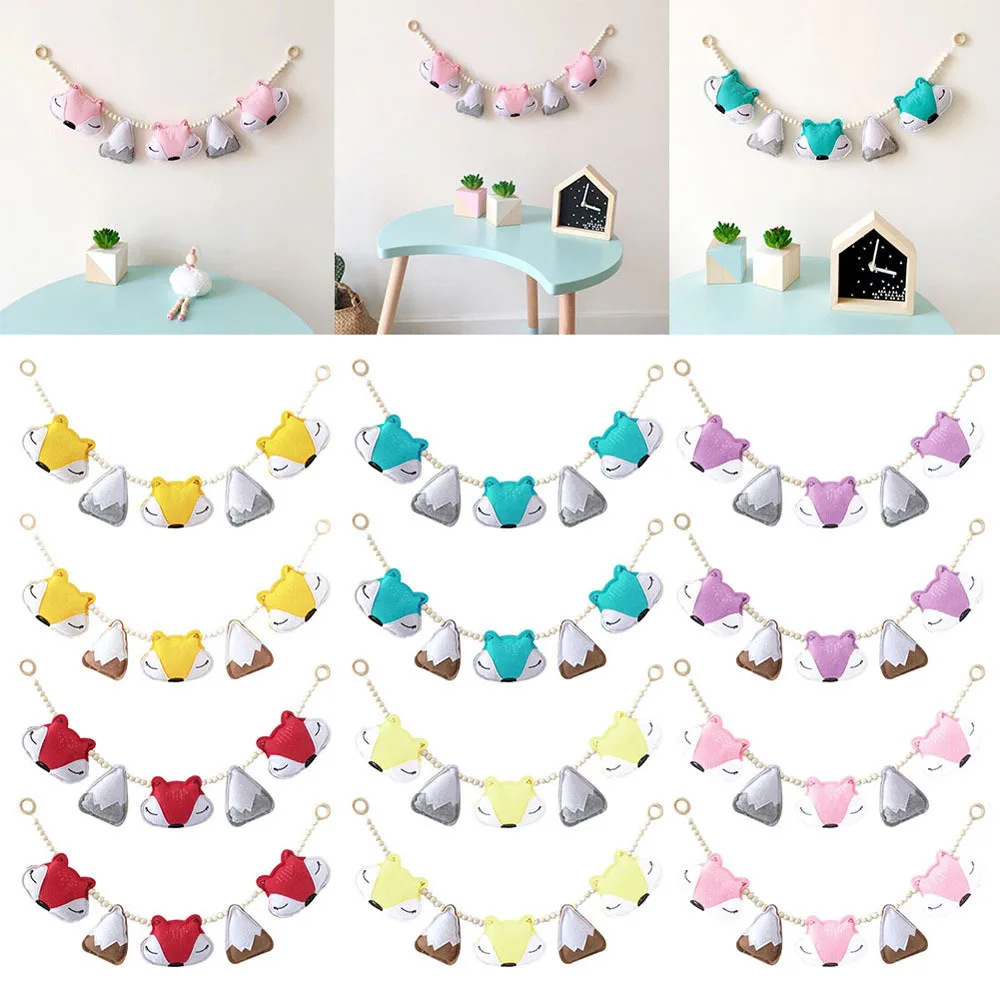 

Up Fox Wooden Pearl Room String Of Children Children Of The Wall Ornament Game Tent Photography Points Appendix Decorations