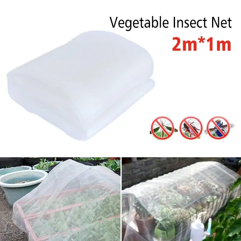 

Nursery Organic Vegetable Bug Insect Netting High Density Polyethylene Insect Barrier Bird Net Sunscreen Gardening Supplies