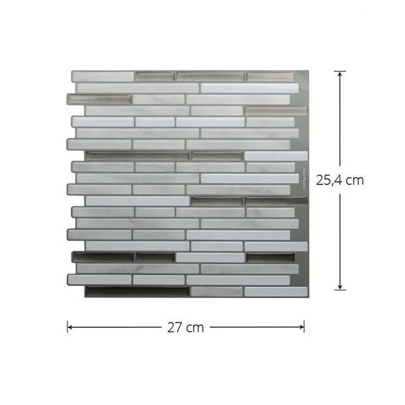 Waterproof 3D Wall Stickers For Bathroom Decor Self Adhesive Wallpaper For Kitchen Backsplash Tile Wall Stickers Home Decor Waterproof 3D Wall Stickers For Bathroom Decor Self Adhesive Wallpaper For Kitchen Backsplash Tile Wall Stickers Home Decor
