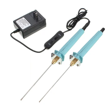 

Electric Styrofoam Cutter 15W 2Pcs/Set Pen Cutter Hot Wire Styro Foam Cutting Knife Tools Portable Professional Foam Cutter