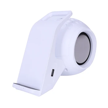 

HFES 10W Bluetooth Speaker With Fast Wireless Charger & Cooling Fan, Wireless Charging Dock Station, Phone Stand Holder