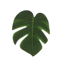 5 шт. имитация растений шелковые искусственные Пальмовые Листья цветочные композиции орнамент лист монстеры искусственные вечерние