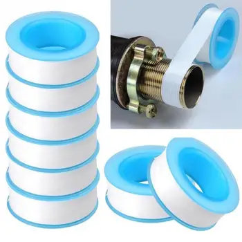 

10pcs/lot Roll Teflon Plumbing Joint Plumber Fitting Thread Seal Tape PTFE For Water Pipe Plumbing Sealing Tapes