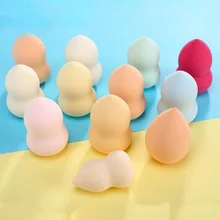 50 шт. Тональная основа для лица Косметика для губ спонж безупречный милые спираль спонж для макияжа Красота необходимые инструменты