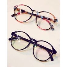 Ретро мода Винтаж Стекло es для женщин прозрачные линзы очки Овальный Ботан стеклянная рамка привлекательные вечерние для селфи поза леди Soild стекло es