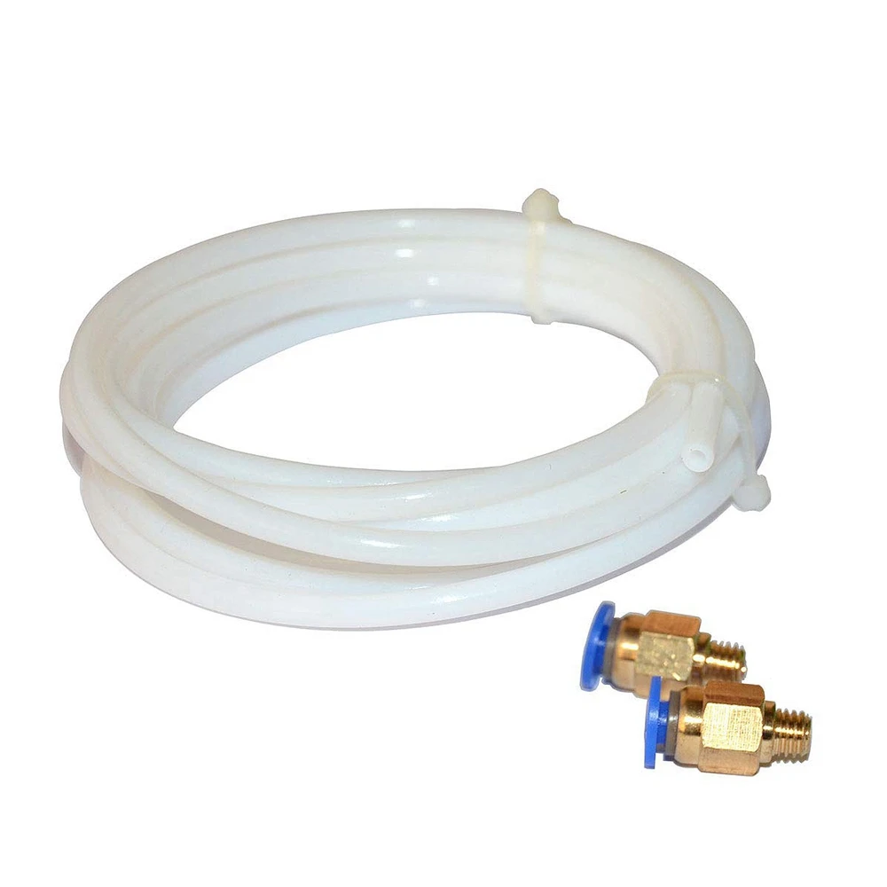 buy 2 Meters Ptfe Teflon Bowden Tube 1.75Mm Filament And Pc4-M6 Push-In Fittings For 3D Printer