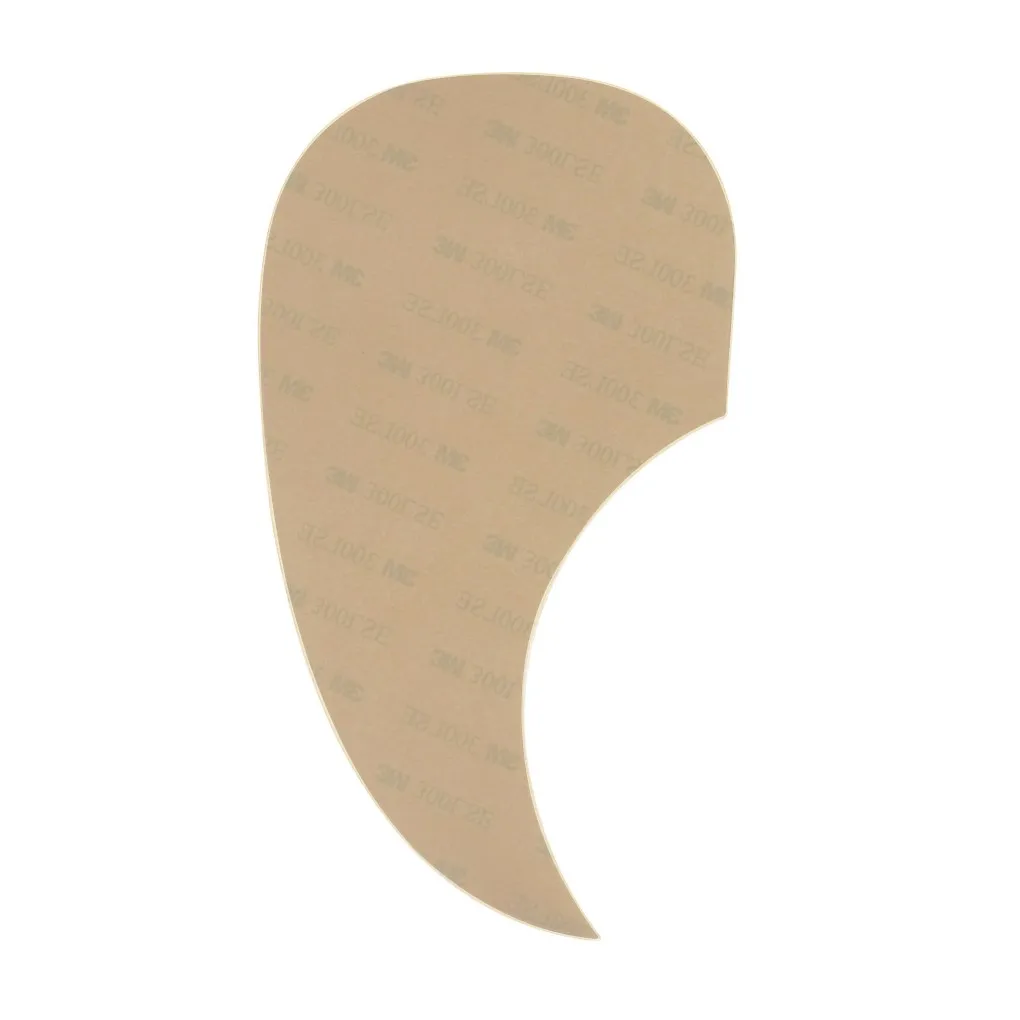 Guitar Pickguard FLEOR Transparent Acoustic Guitar Pickguard Pick Guard Sticker Self-adhesive 1Ply PVC for Guitar Parts