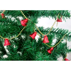 Рождественский подвесные украшения колокола строка дизайн цепи елочные украшения Новый год украшения дома Рождество поставки