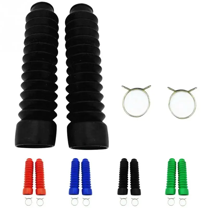 

1 Pair Motorcycle Gaiters Suspension Fork Shock Dustproof Universal Cover Boot