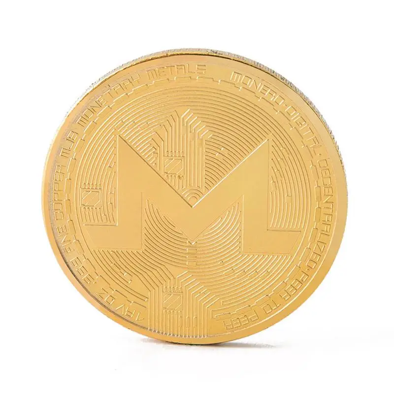 Монеты XMR Monero памятные монеты для коллекции художественная коллекция