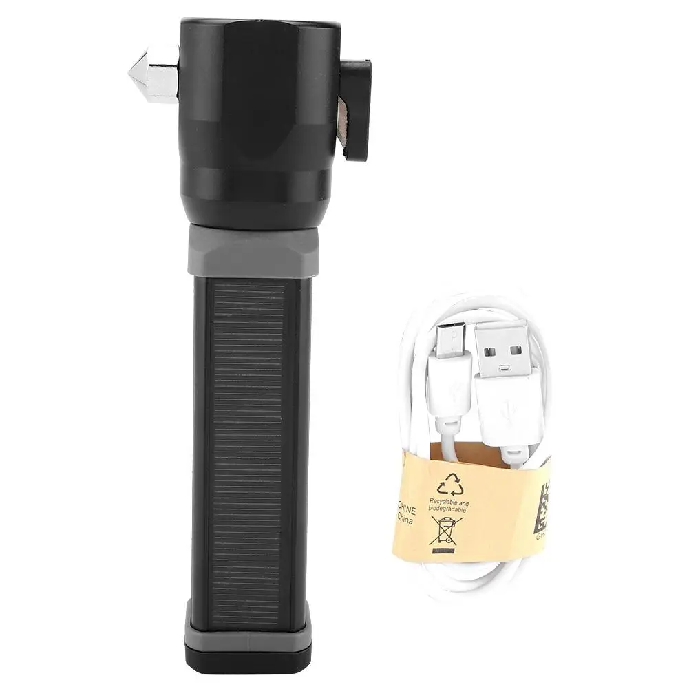 

Outdoor Portable Solar Powered USB Camping LED Tent Torch Flashlight Magnetic Base Lamp Mini Tent Light Magnetic Flashlight