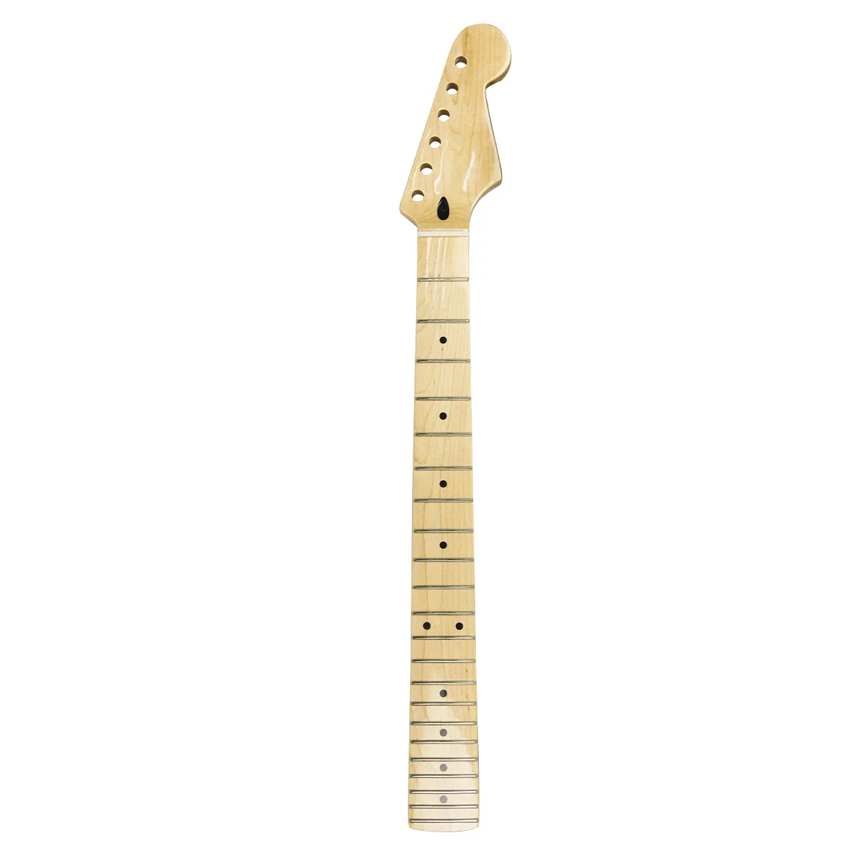 

FLEOR High Quality 22 Frets Maple Guitar Neck Canadian Maple Gloss Satin For FD ST Strat Style Guitar Parts Replacement