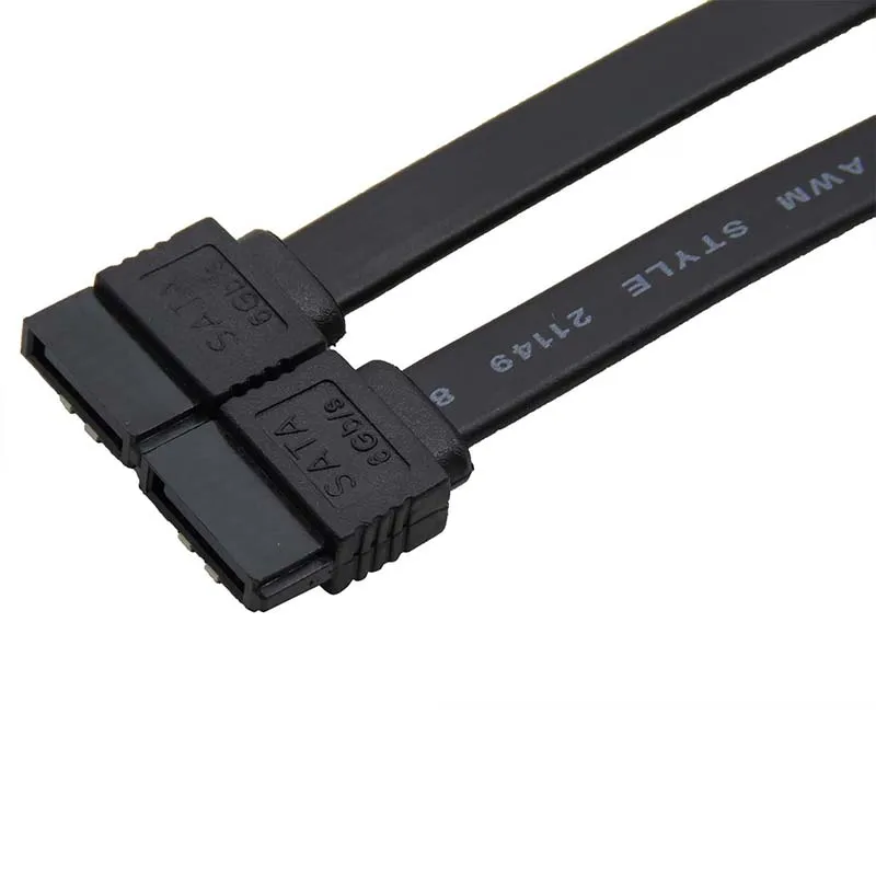 Шт. 4 шт. HDD SSD SATA 3 0 III 6 ГБ/сек. прямые кабели правый угол жесткий диск кабель для