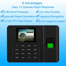 Eseye биометрическая система учёта времени отпечатков пальцев TCP/IP отпечаток пальца USB Время часы офисное устройство работника посещаемость