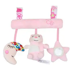 Детские погремушки детская коляска Висячие мягкие игрушки милые животные Кукла Детская кроватка Висячие колокольчики игрушки