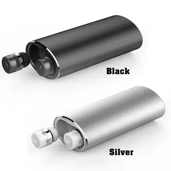 

Bluetooth Mini Wireless Earphone Running Sports Sweatproof Waterproof Stereo Bass Intelligent Noise Cancelling With Charge Box