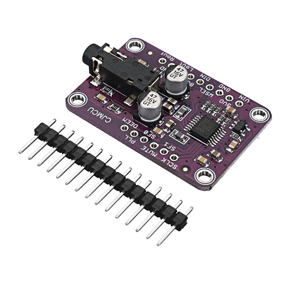 

LEORY 1pc PRO Audio Stereo Decoder Board CJMCU-1334 UDA1334A I2S DAC Audio Stereo Decoder Module Board For Arduino 3.3V - 5V