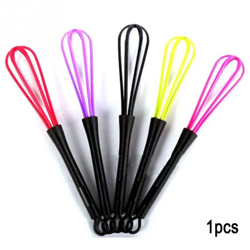 

1PC Salon Barber Hairdressing Plastic Hair Color Dye Cream Whisk Mixer Stirrer Tool Random Color