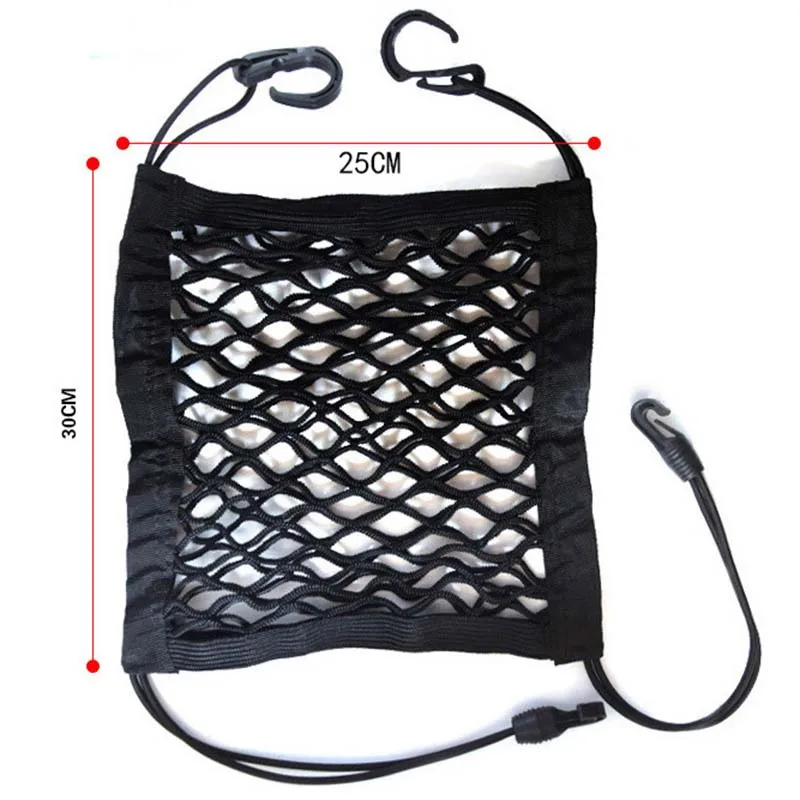 

High Elastic Polyester Mesh Universal Car Pet Dog Barrier Seat Net Organizer Stretchy Backseat Storage Seat Dog Protection Net