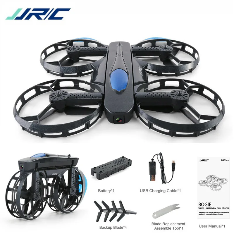 Presale 2018 JJRC H45 BOGIE Wheel-shaped 720P WiFi FPV Selfie Drone With High Hold Mode Foldable Arm RC Quadcopter Kids Toys