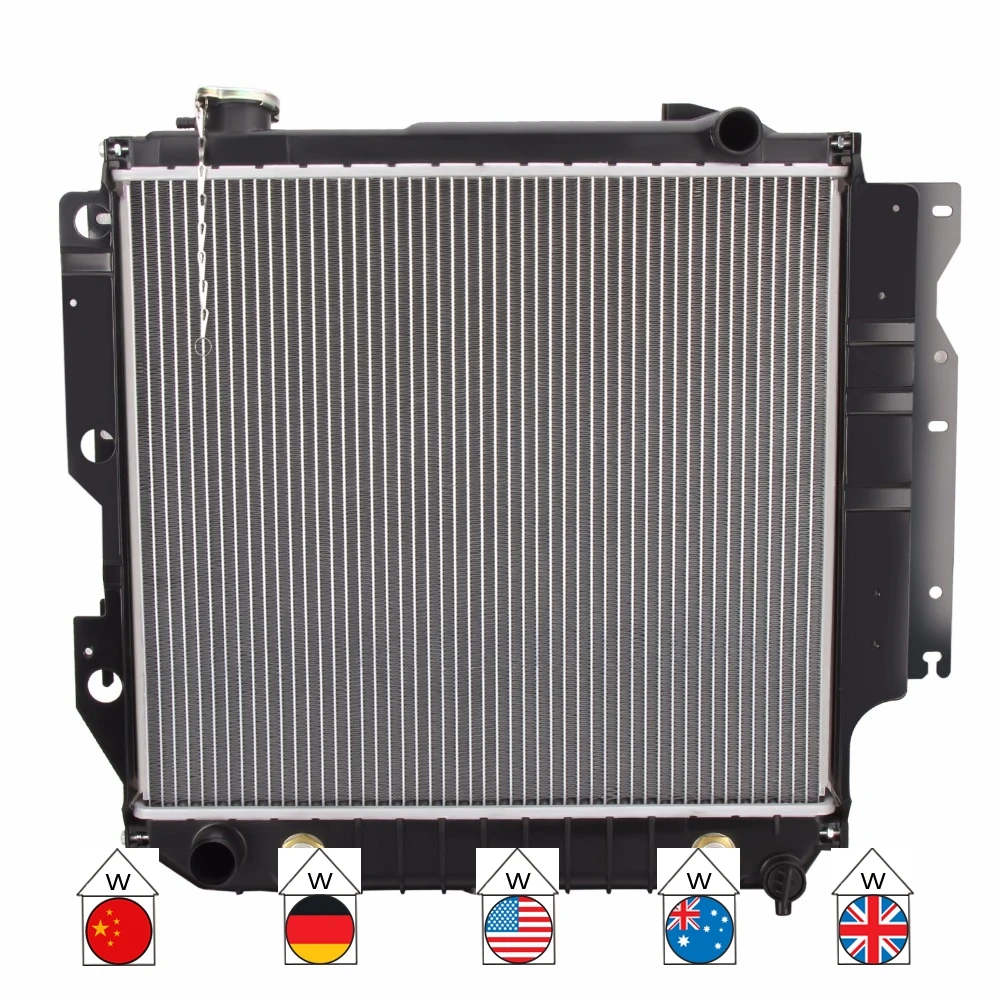 Car Radiator For DODGE for Jeep Wrangler TJ YJ SJ Open Off Road Vehicle