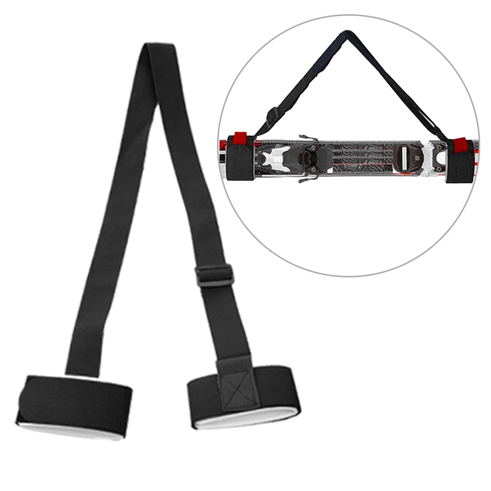 1.2M Adjustable Ski Carrier Strap Handle Skiing Pole Shoulder Hand