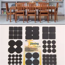 Горячая 500 комплекты самостоятельно липкий коврик стол стул круглая мебель ногу, начинающих ходить; Защита ног квадратной формы с защитой от скольжения, бампер оборудование для вашего дома