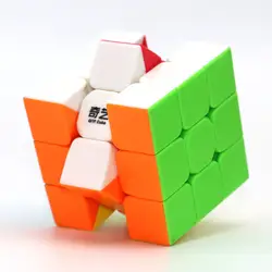 Qiyi mofangge 3x3x3 Cube сверкающих Stickerless 3 по 3 куб Cubo Magico подарок пазл Спиннеры Развивающие игрушки для детей