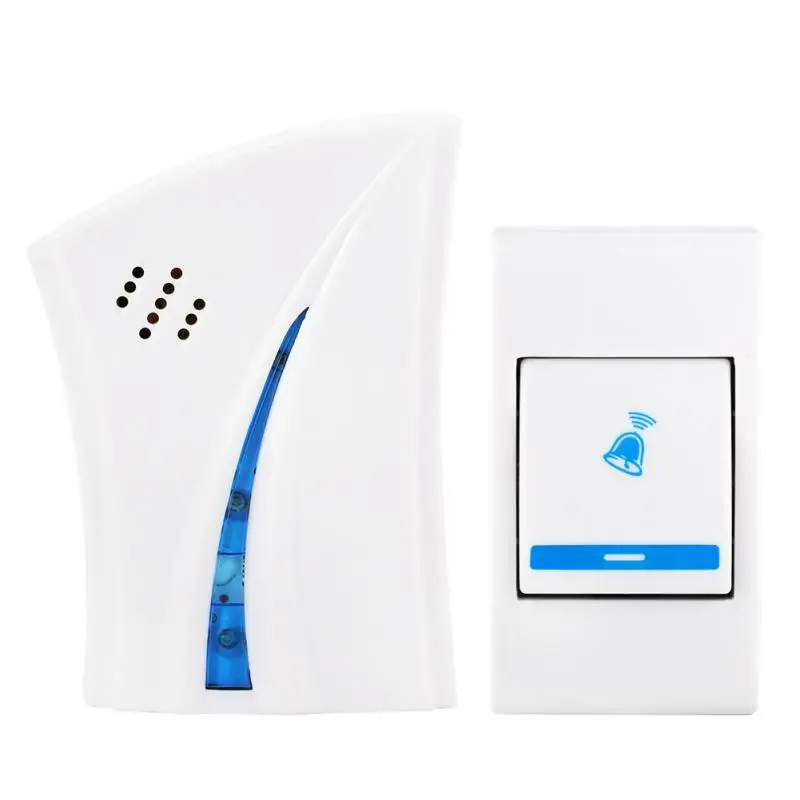 

Modern Wireless Doorbell Music Door Bell Sets Includes Receiver and Transmitter for Home House Office Security