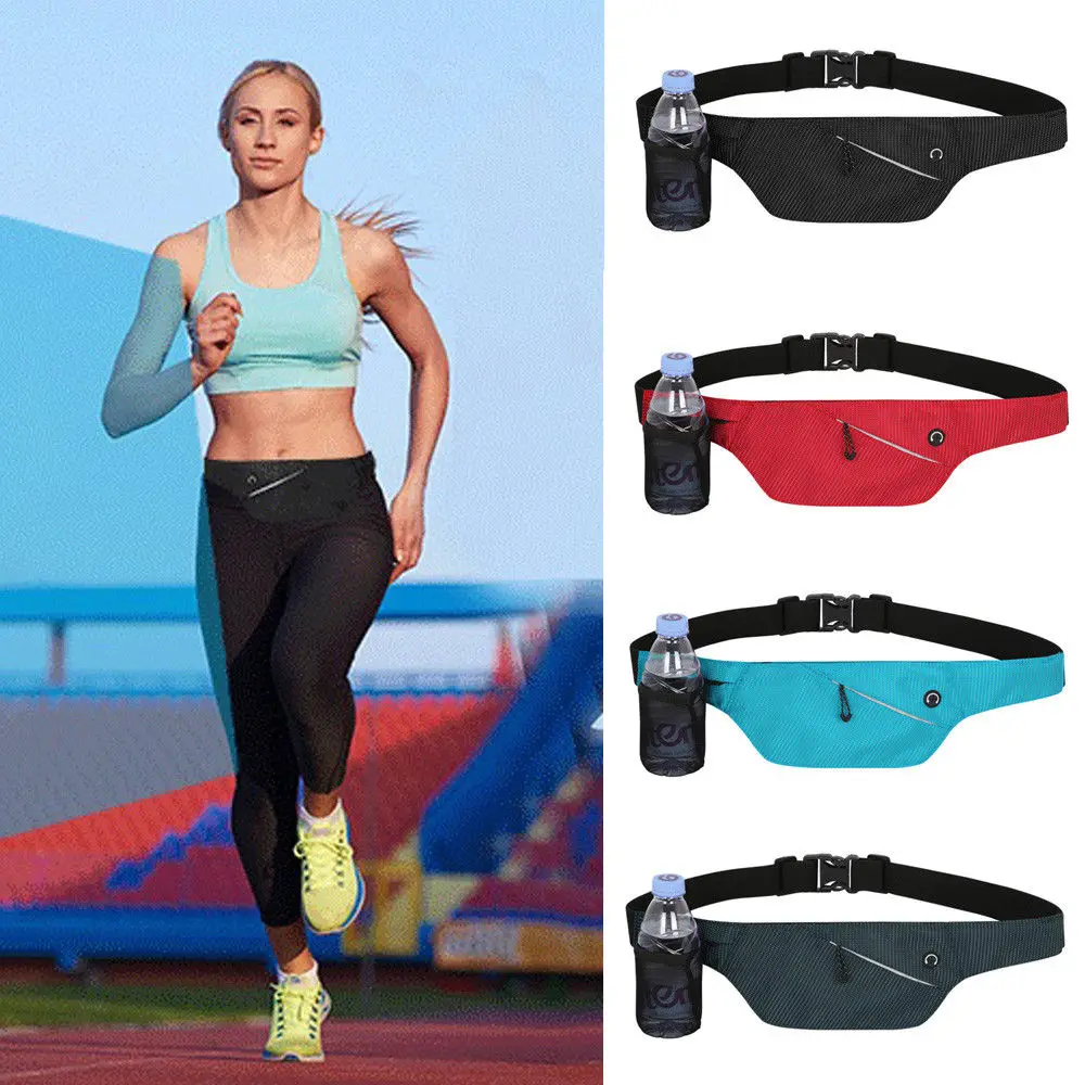 Waist Bum Bag Fitness Running Jogging Cycling Belt Pouch Sports Fanny