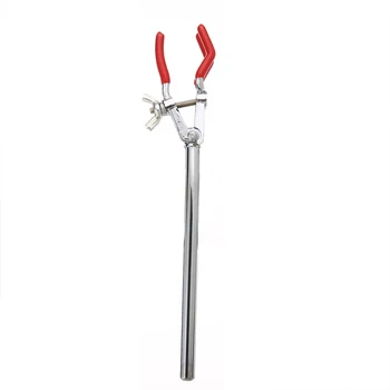 

Single Adjustment Three Prong Extension Lab Flask Clip Laboratory Clamp Laboratory Supplies for Chemistry Lab Stand