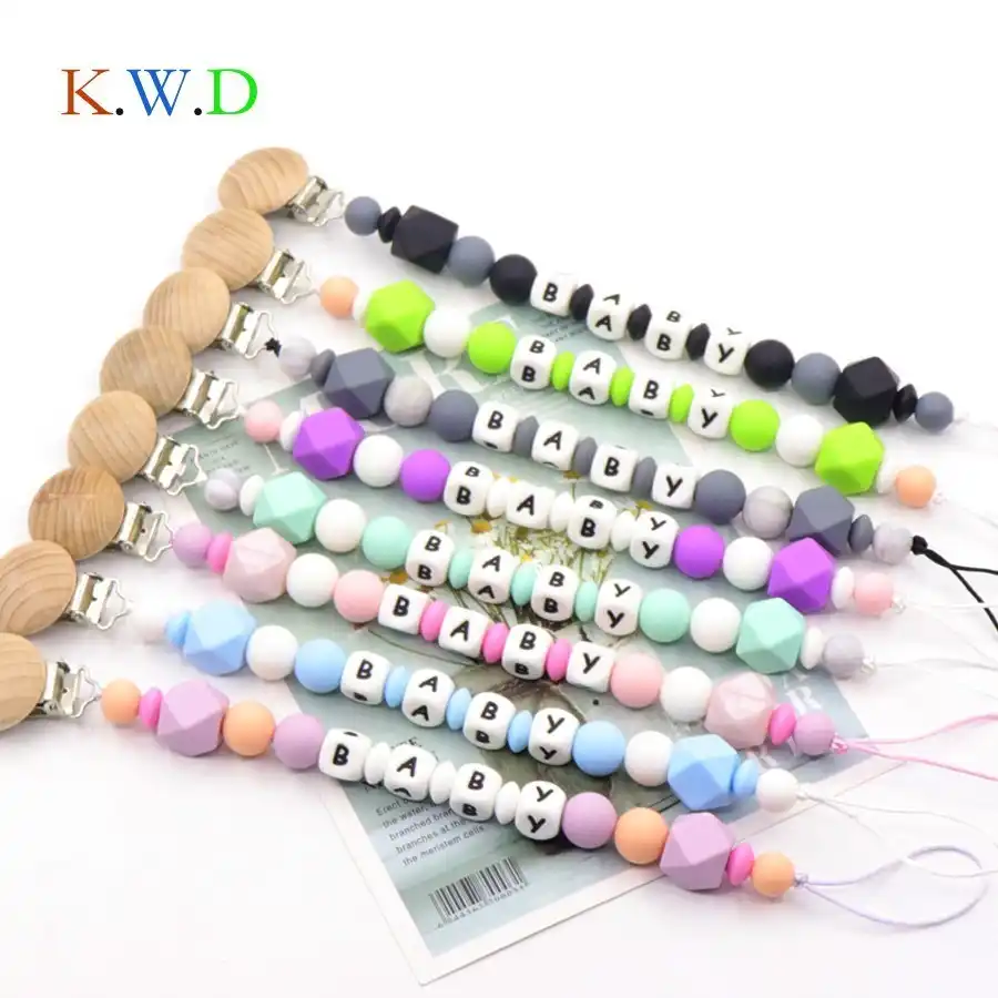 personalized soother clips