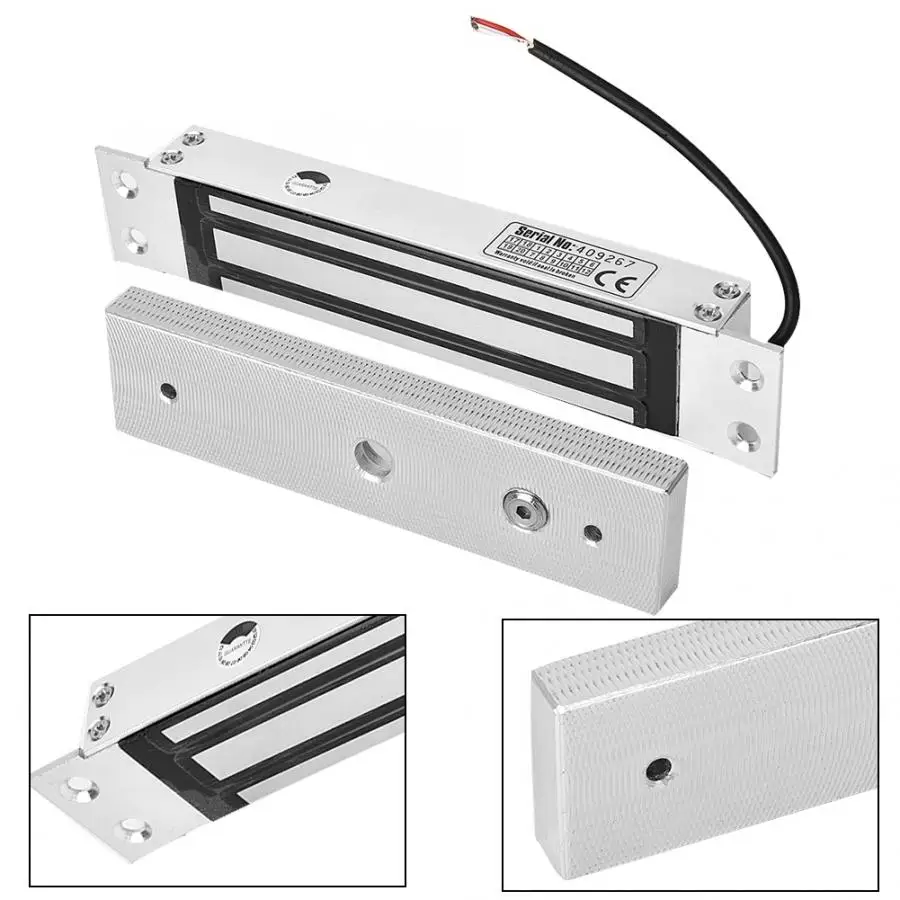 

DC 12V 180kg Holding Force Embedded Electric Magnetic Lock Electromagnetic Lock Access Control 2019