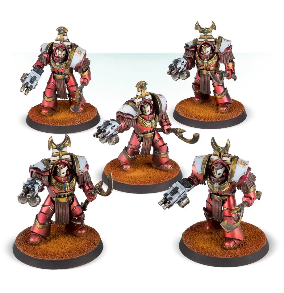 

Thousand Sons Sehkmet Terminator conversion kit (need bodies)