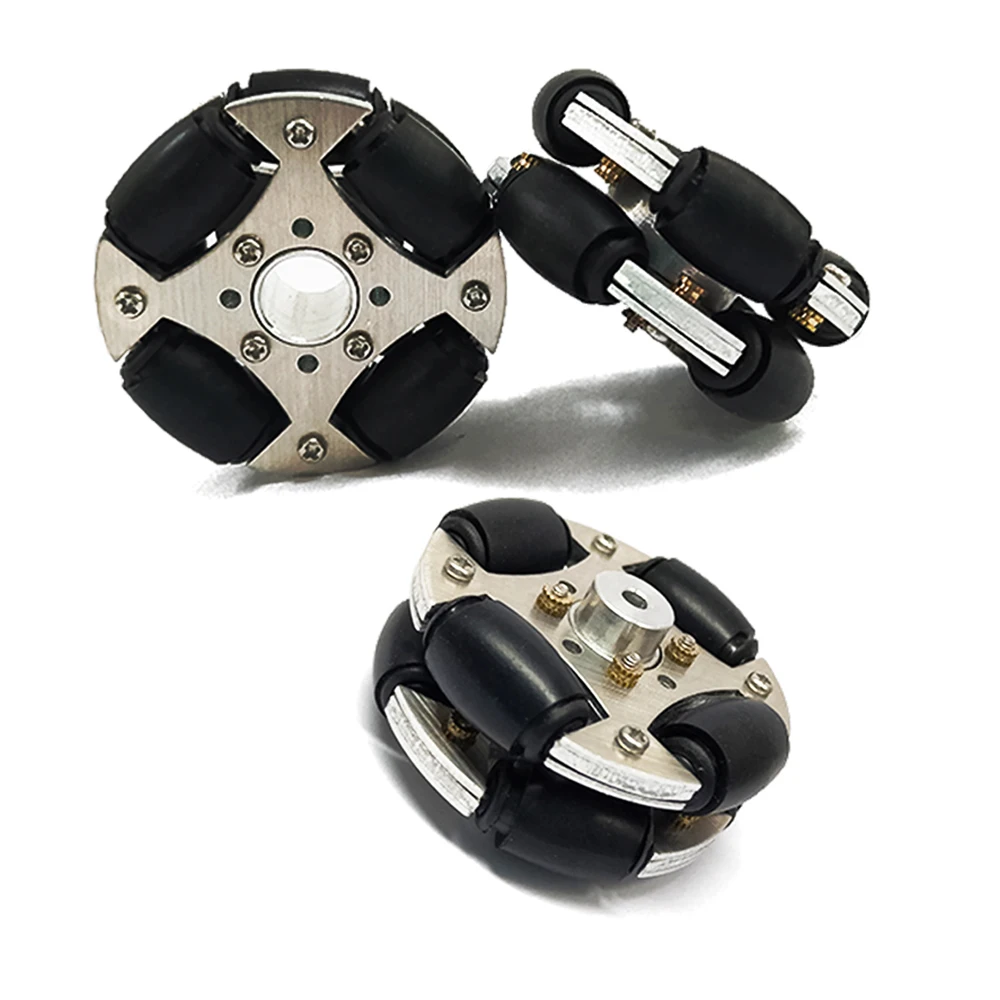 F-Cloud Omnidirectional Agv Mecanum Wheel 48mm Omni Intelligent Robot Wheels Smart Robots Wheels Spare Parts 2 Packs