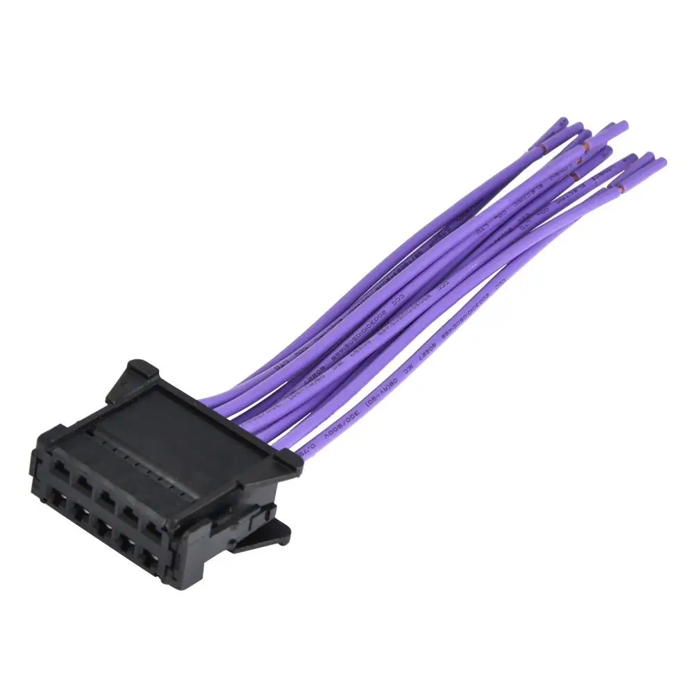 

Blower Resistor Connector & Wiring Harness ABS Universal for Renault Megane 2002-2016 7701209803 7701060001