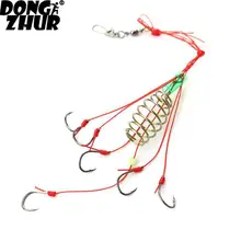 Dongzhur 4 шт./лот Карп Рыболовные Крючки Рыболовные Снасти Захват Off крючок из углеродистой стали рыболовный крючок рыболовное Снаряжение Набор инструментов