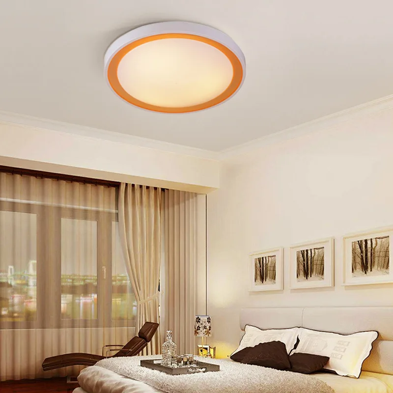 

DE.SOUL LED Ceiling Light Lamp Modern Lighting Fixture Bedroom Kitchen Foyer Simple Surface Mount Flush Panel Living Room