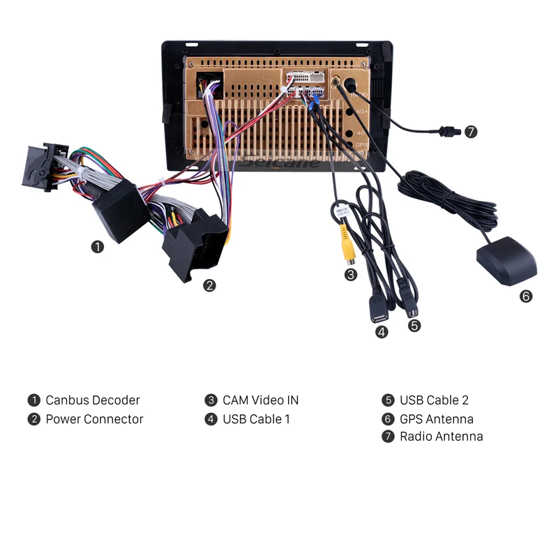 Excellent Seicane 2din Android 8.1 Car Multimedia Player GPS For 2004-2012 BMW X3 E83 2.0i 2.5i 2.5si 3.0i 3.0si 2.0d 3.0d 3.0sd With SWC 3