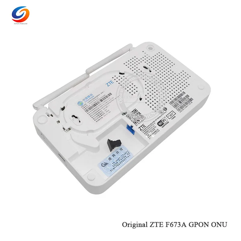 50 шт. Оригинал ZTE F673A V2 GPON ONU 4GE + 1Tel USB Wifi такая же функция как F660 F623 ONT доставка в
